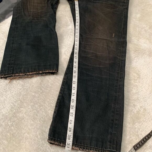 AG Adriano Goldschmied The Protege Slim Straight Dark Jean Size 36x31 Pants - Picture 4 of 8